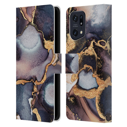 Elisabeth Fredriksson Sparkles Dreamy Ink Leather Book Wallet Case Cover For OPPO Find X5