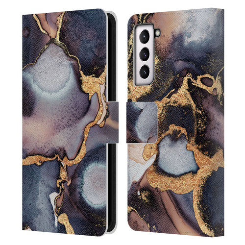 Elisabeth Fredriksson Sparkles Dreamy Ink Leather Book Wallet Case Cover For Samsung Galaxy S21 5G