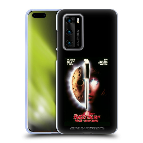 Friday the 13th Part VII The New Blood Graphics Key Art Soft Gel Case for Huawei P40 5G