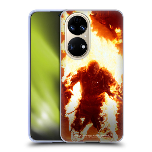Friday the 13th Part VII The New Blood Graphics Jason Voorhees On Fire Soft Gel Case for Huawei P50