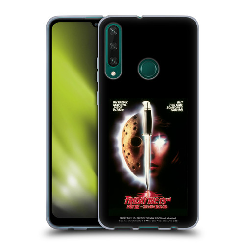 Friday the 13th Part VII The New Blood Graphics Key Art Soft Gel Case for Huawei Y6p