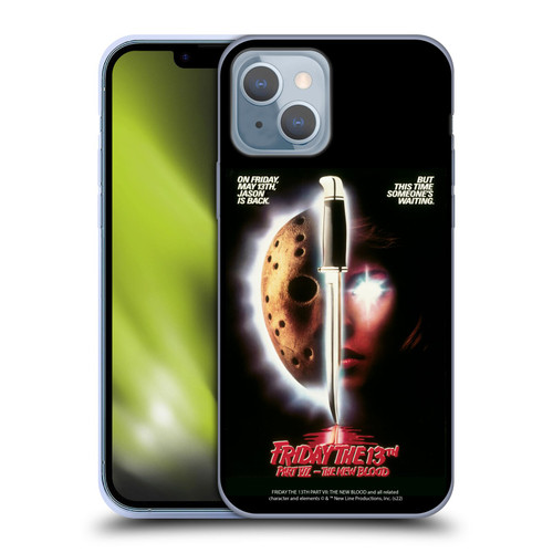 Friday the 13th Part VII The New Blood Graphics Key Art Soft Gel Case for Apple iPhone 14