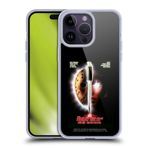 Friday the 13th Part VII The New Blood Graphics Key Art Soft Gel Case for Apple iPhone 14 Pro Max