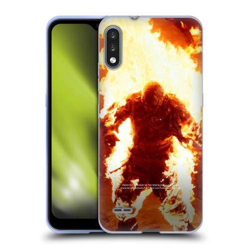 Friday the 13th Part VII The New Blood Graphics Jason Voorhees On Fire Soft Gel Case for LG K22