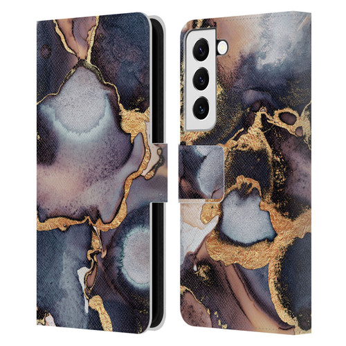 Elisabeth Fredriksson Sparkles Dreamy Ink Leather Book Wallet Case Cover For Samsung Galaxy S22 5G