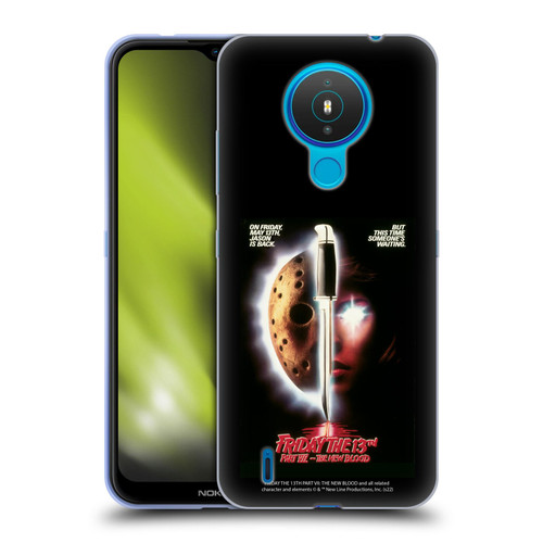 Friday the 13th Part VII The New Blood Graphics Key Art Soft Gel Case for Nokia 1.4