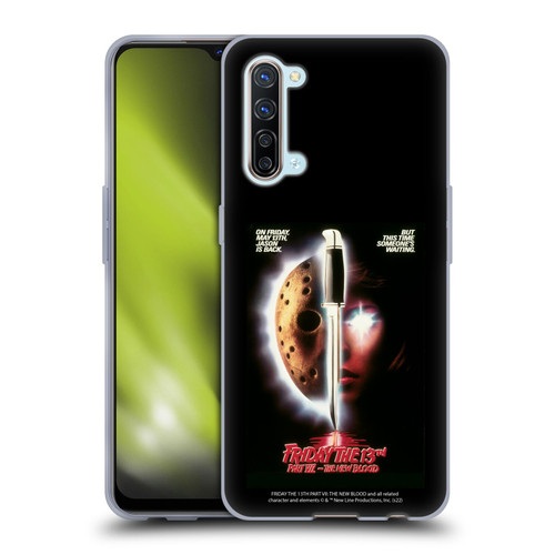Friday the 13th Part VII The New Blood Graphics Key Art Soft Gel Case for OPPO Find X2 Lite 5G