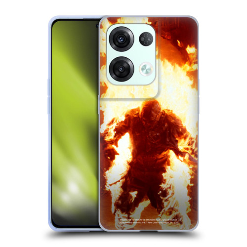 Friday the 13th Part VII The New Blood Graphics Jason Voorhees On Fire Soft Gel Case for OPPO Reno8 Pro