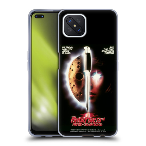 Friday the 13th Part VII The New Blood Graphics Key Art Soft Gel Case for OPPO Reno4 Z 5G