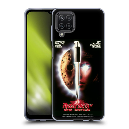 Friday the 13th Part VII The New Blood Graphics Key Art Soft Gel Case for Samsung Galaxy A12 (2020)