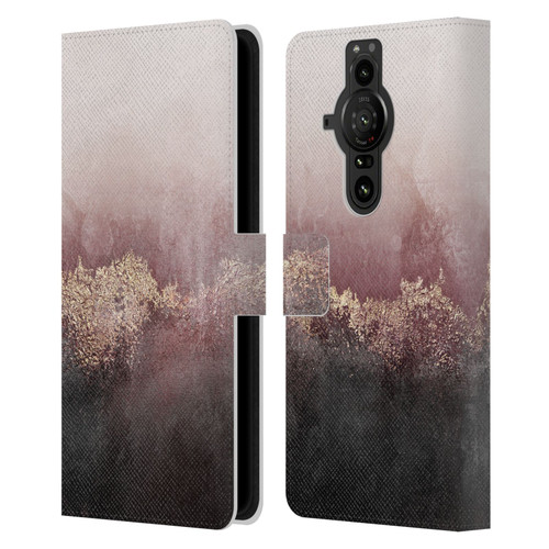 Elisabeth Fredriksson Sparkles Pink Sky Leather Book Wallet Case Cover For Sony Xperia Pro-I