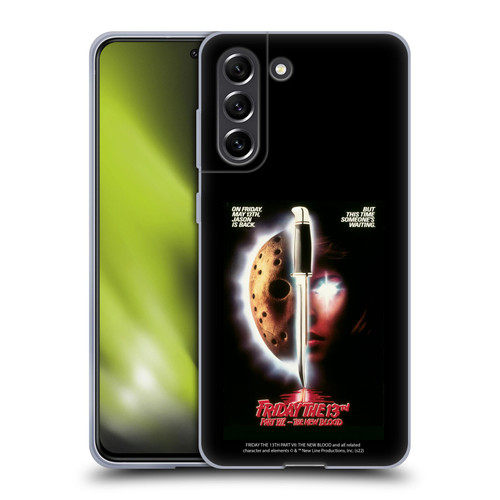 Friday the 13th Part VII The New Blood Graphics Key Art Soft Gel Case for Samsung Galaxy S21 FE 5G