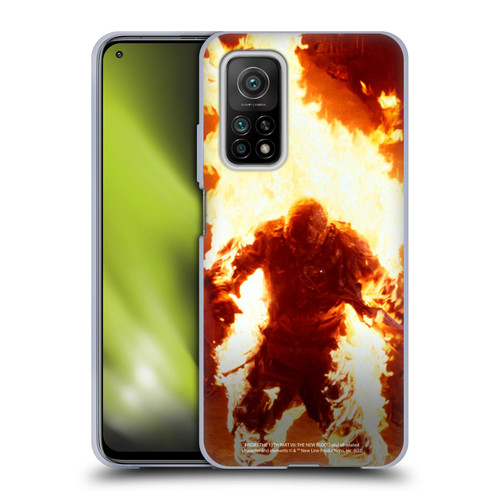 Friday the 13th Part VII The New Blood Graphics Jason Voorhees On Fire Soft Gel Case for Xiaomi Mi 10T 5G