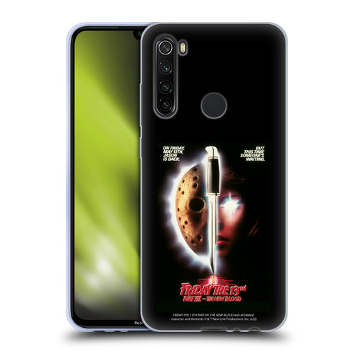 Friday the 13th Part VII The New Blood Graphics Key Art Soft Gel Case for Xiaomi Redmi Note 8T