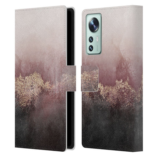 Elisabeth Fredriksson Sparkles Pink Sky Leather Book Wallet Case Cover For Xiaomi 12