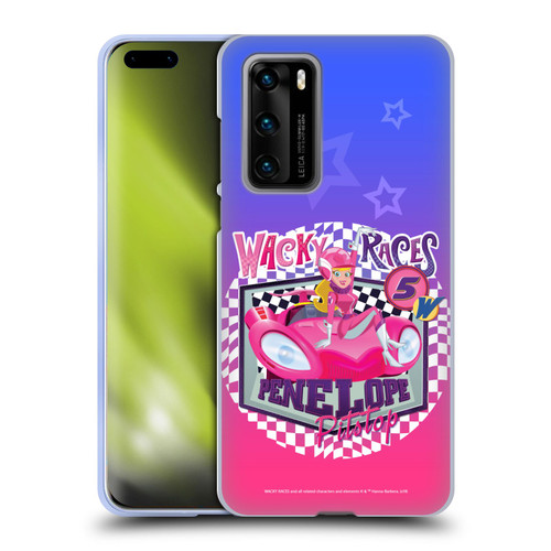 Wacky Races 2016 Graphics Penelope Pitstop Soft Gel Case for Huawei P40 5G