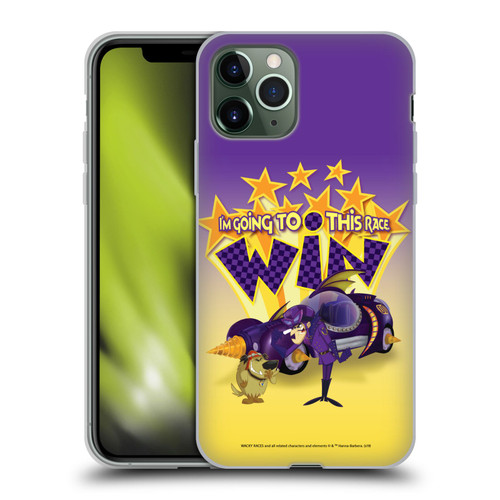 Wacky Races 2016 Graphics Dastardly And Muttley Soft Gel Case for Apple iPhone 11 Pro