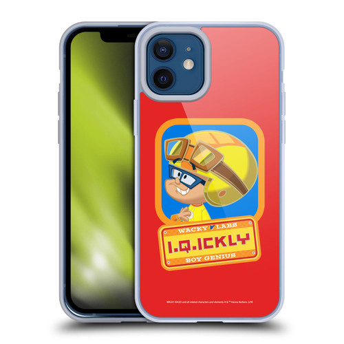 Wacky Races 2016 Graphics IQ Ickly Soft Gel Case for Apple iPhone 12 / iPhone 12 Pro