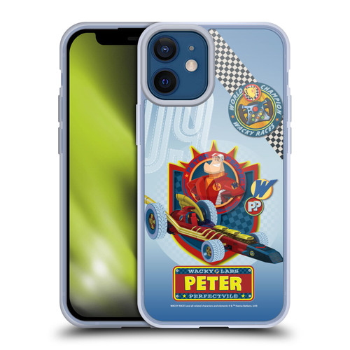Wacky Races 2016 Graphics Peter Perfect Soft Gel Case for Apple iPhone 12 Mini