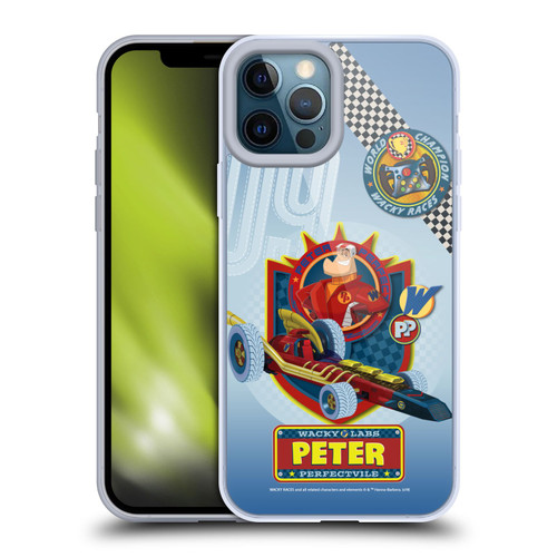Wacky Races 2016 Graphics Peter Perfect Soft Gel Case for Apple iPhone 12 Pro Max