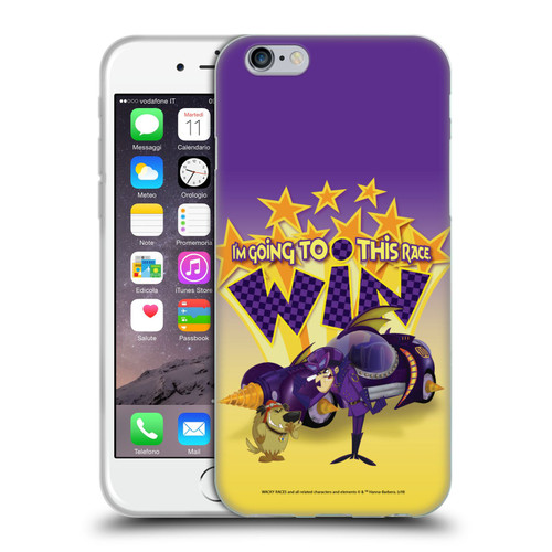 Wacky Races 2016 Graphics Dastardly And Muttley Soft Gel Case for Apple iPhone 6 / iPhone 6s