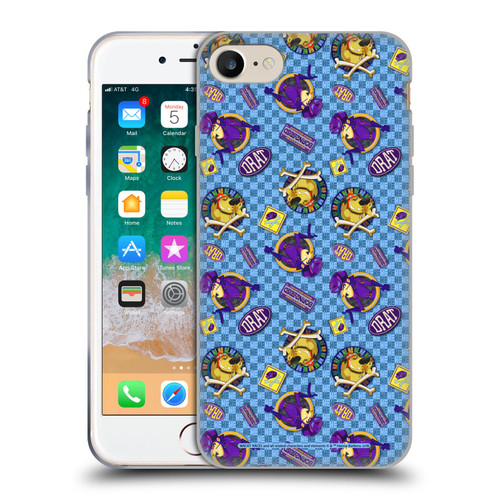 Wacky Races 2016 Graphics Pattern 1 Soft Gel Case for Apple iPhone 7 / 8 / SE 2020 & 2022