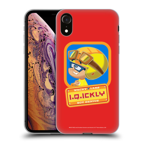 Wacky Races 2016 Graphics IQ Ickly Soft Gel Case for Apple iPhone XR