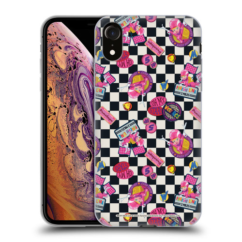 Wacky Races 2016 Graphics Pattern 2 Soft Gel Case for Apple iPhone XR
