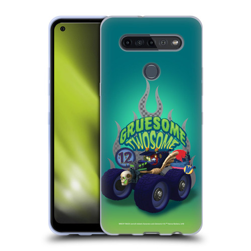 Wacky Races 2016 Graphics Gruesome Twosome Soft Gel Case for LG K51S