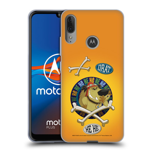 Wacky Races 2016 Graphics Muttley Soft Gel Case for Motorola Moto E6 Plus