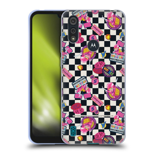 Wacky Races 2016 Graphics Pattern 2 Soft Gel Case for Motorola Moto E6s (2020)
