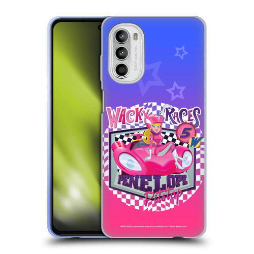 Wacky Races 2016 Graphics Penelope Pitstop Soft Gel Case for Motorola Moto G52