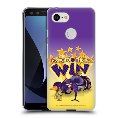 Wacky Races 2016 Graphics Dastardly And Muttley Soft Gel Case for Google Pixel 3