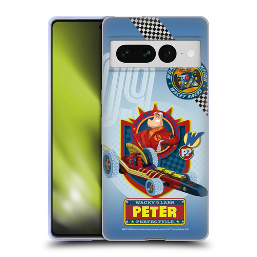 Wacky Races 2016 Graphics Peter Perfect Soft Gel Case for Google Pixel 7 Pro