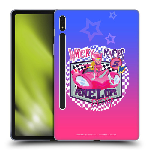Wacky Races 2016 Graphics Penelope Pitstop Soft Gel Case for Samsung Galaxy Tab S8