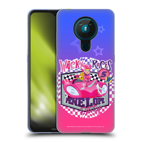 Wacky Races 2016 Graphics Penelope Pitstop Soft Gel Case for Nokia 5.3