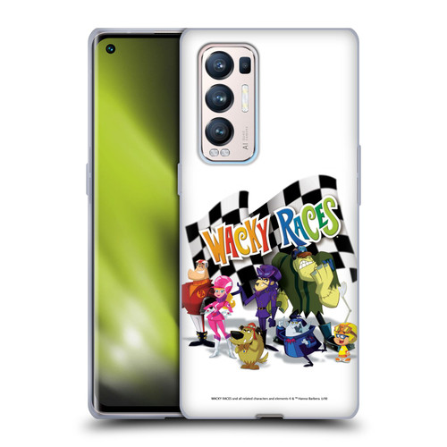 Wacky Races 2016 Graphics Group Soft Gel Case for OPPO Find X3 Neo / Reno5 Pro+ 5G