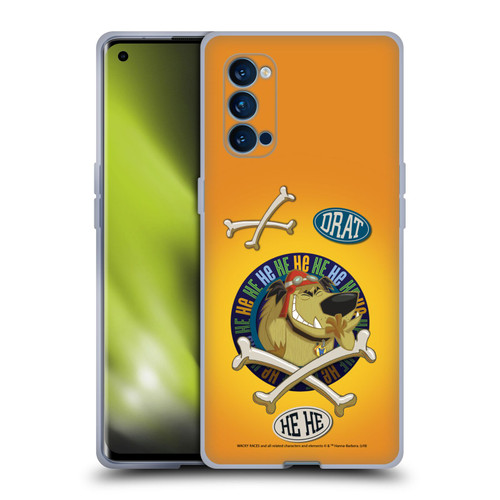 Wacky Races 2016 Graphics Muttley Soft Gel Case for OPPO Reno 4 Pro 5G
