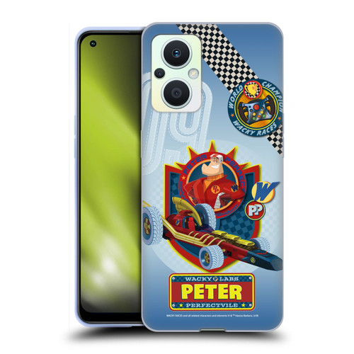Wacky Races 2016 Graphics Peter Perfect Soft Gel Case for OPPO Reno8 Lite