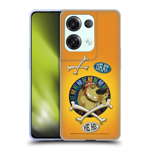 Wacky Races 2016 Graphics Muttley Soft Gel Case for OPPO Reno8 Pro