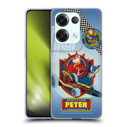 Wacky Races 2016 Graphics Peter Perfect Soft Gel Case for OPPO Reno8 Pro
