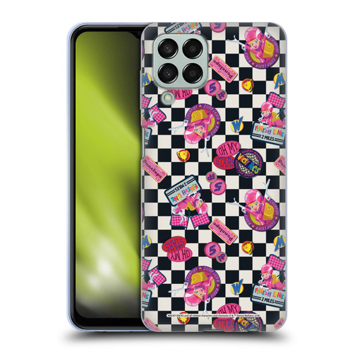 Wacky Races 2016 Graphics Pattern 2 Soft Gel Case for Samsung Galaxy M33 (2022)