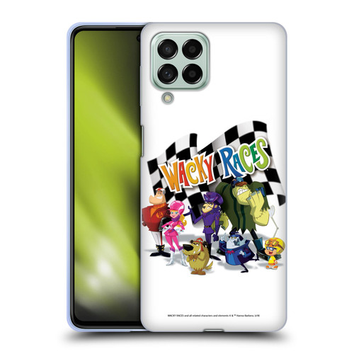 Wacky Races 2016 Graphics Group Soft Gel Case for Samsung Galaxy M53 (2022)