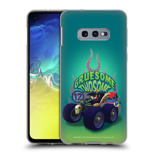 Wacky Races 2016 Graphics Gruesome Twosome Soft Gel Case for Samsung Galaxy S10e
