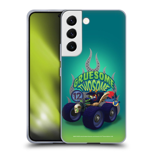 Wacky Races 2016 Graphics Gruesome Twosome Soft Gel Case for Samsung Galaxy S22 5G