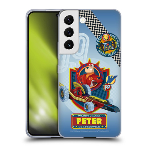 Wacky Races 2016 Graphics Peter Perfect Soft Gel Case for Samsung Galaxy S22 5G