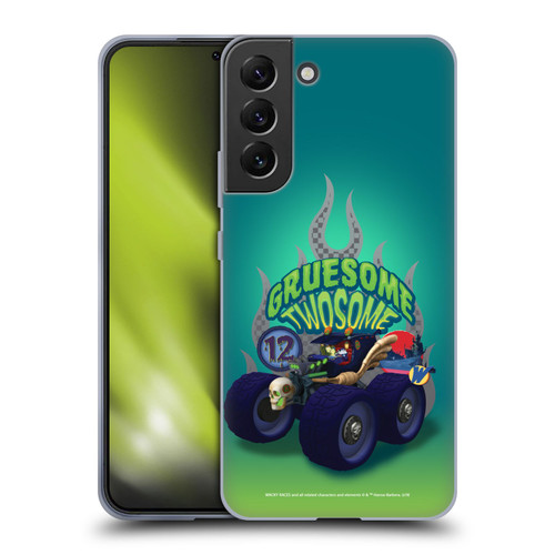 Wacky Races 2016 Graphics Gruesome Twosome Soft Gel Case for Samsung Galaxy S22+ 5G