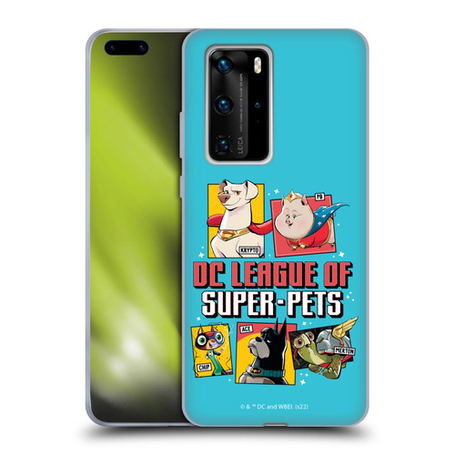 DC League Of Super Pets Graphics Characters 2 Soft Gel Case for Huawei P40 Pro / P40 Pro Plus 5G
