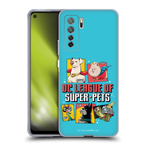DC League Of Super Pets Graphics Characters 2 Soft Gel Case for Huawei Nova 7 SE/P40 Lite 5G