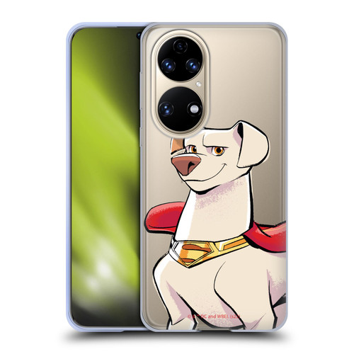 DC League Of Super Pets Graphics Krypto Soft Gel Case for Huawei P50